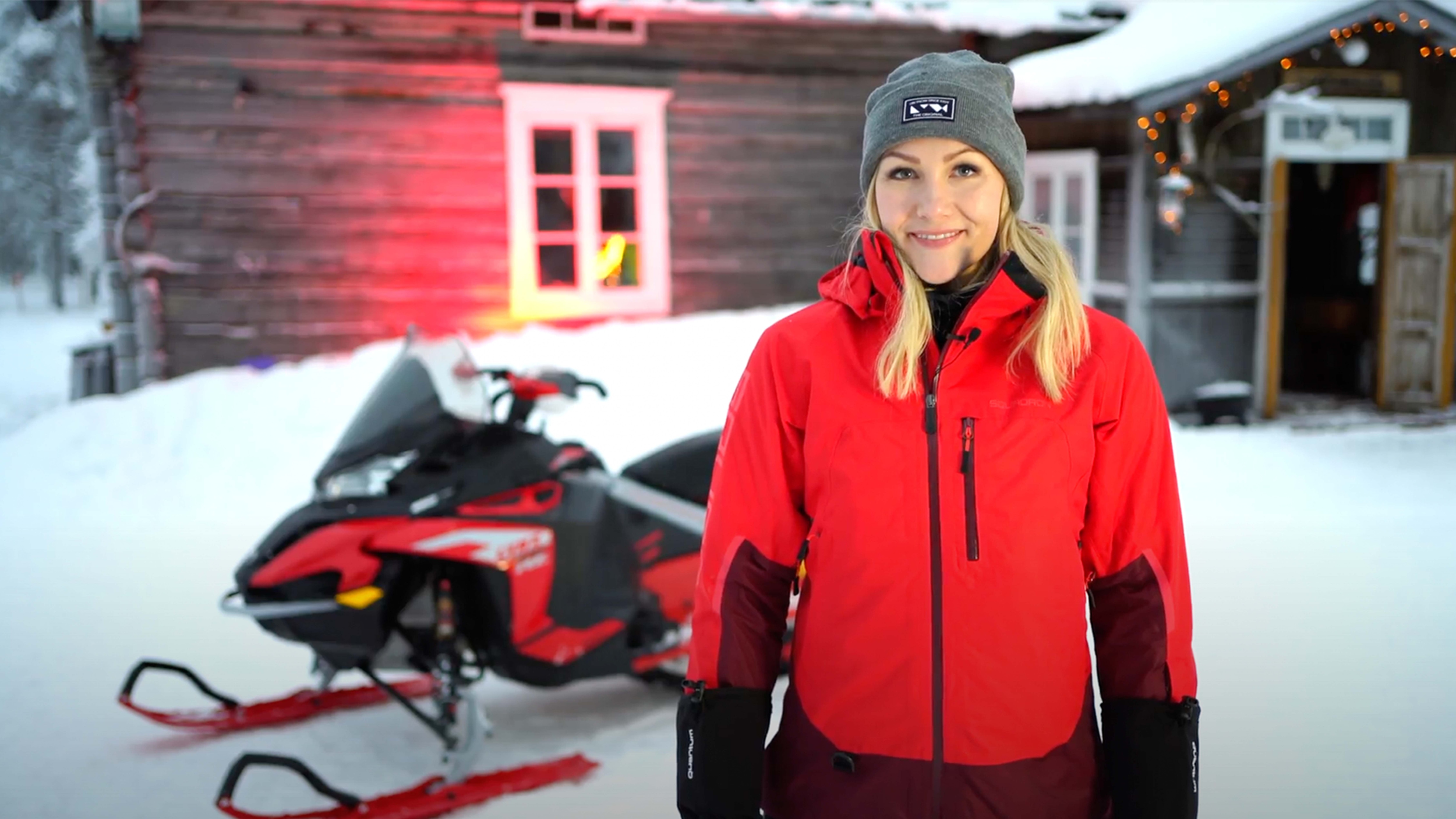 YouTube video - How to gear up for trail riding on a snowmobile